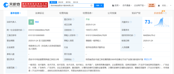 螞蟻集團(tuán)西安成立信息技術(shù)服務(wù)公司，注冊(cè)資本1000萬布局軟硬件批發(fā)